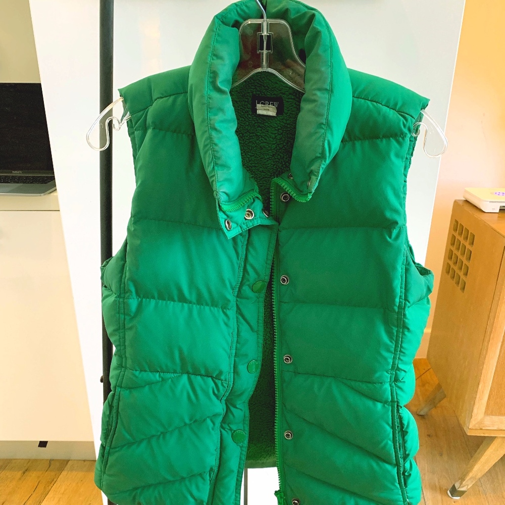 J. Crew Vest - green